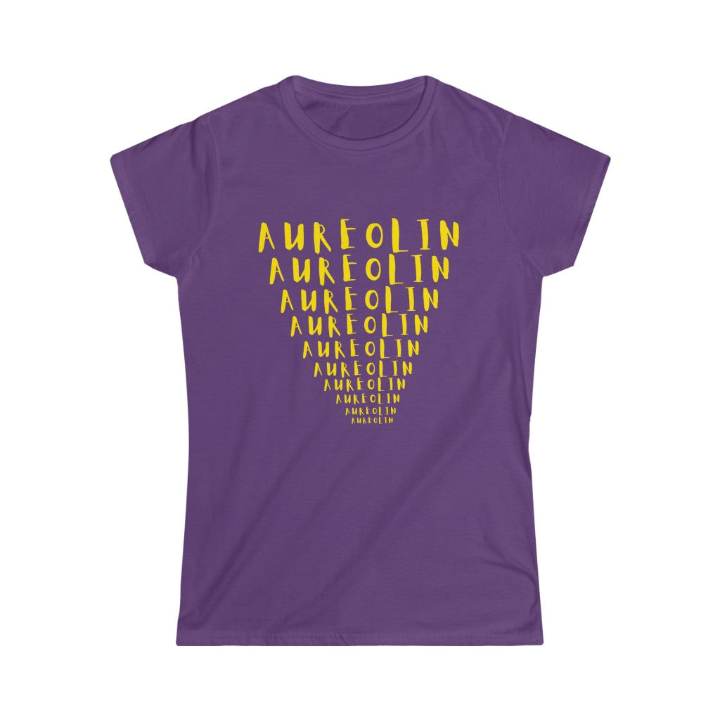 CRAZY COLORS AUREOLIN WOMEN'S SOFTSTYLE TEE