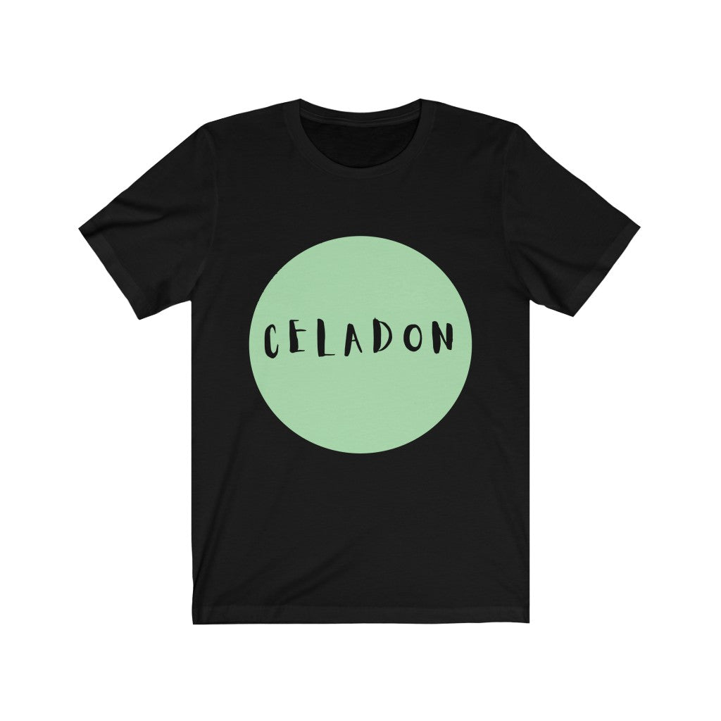 CRAZY COLORS CELADON COMFY T SHIRT