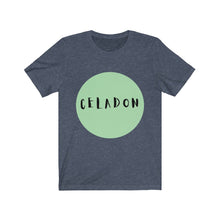 Load image into Gallery viewer, CRAZY COLORS CELADON UNISEX T SHIRT
