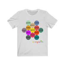 Load image into Gallery viewer, CRAZY COLORS ALL IN ONE HEXAGON COMFY T SHIRT
