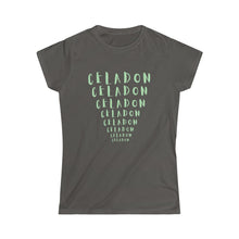 Load image into Gallery viewer, CRAZY COLORS CELADON WOMEN&#39;S SOFTSTYLE TEE
