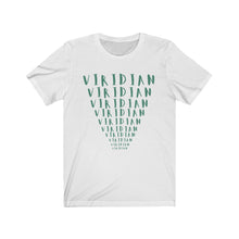 Load image into Gallery viewer, CRAZY COLORS FENNEL VIRIDIAN UNISEX JERSEY SHORT SLEEVE TEE
