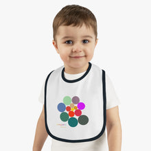 Load image into Gallery viewer, Crazy Colors Baby Bib
