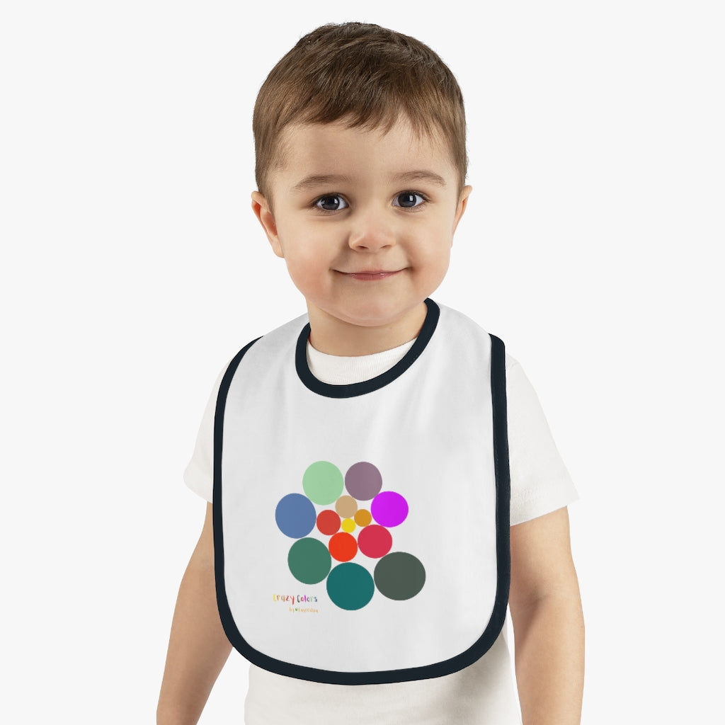 Crazy Colors Baby Bib