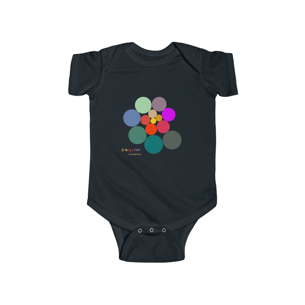 Crazy Colors Infant Fine Jersey Onesie