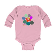 Load image into Gallery viewer, Crazy Colors long sleeve onesie
