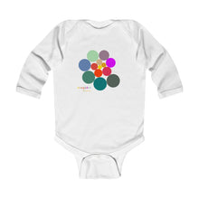 Load image into Gallery viewer, Crazy Colors long sleeve onesie
