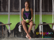 Load image into Gallery viewer, CRAZY COLORS PHLOX WOMEN&#39;S IDEAL RACERBACK TANK
