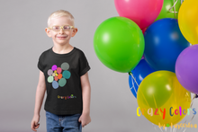 Load image into Gallery viewer, CRAZY COLORS ALL IN ONE SPIRAL KIDS T SHIRT
