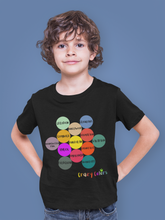 Load image into Gallery viewer, CRAZY COLORS ALL IN ONE KIDS T SHIRT HEXAGON
