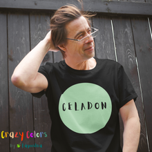 Load image into Gallery viewer, CRAZY COLORS CELADON COMFY T SHIRT
